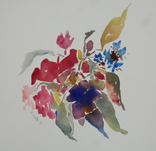 Art - Painting - Flowers